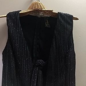 A Beautiful Sparkly Jumpsuit ! Glitter infused !!